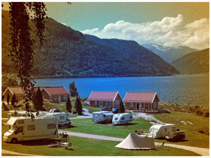 Campingplatz am Sognefjord