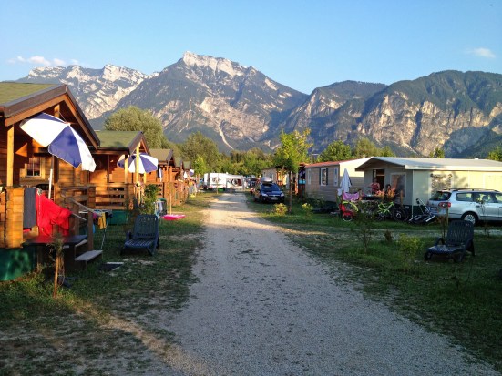 Camping Lago Levico Berge
