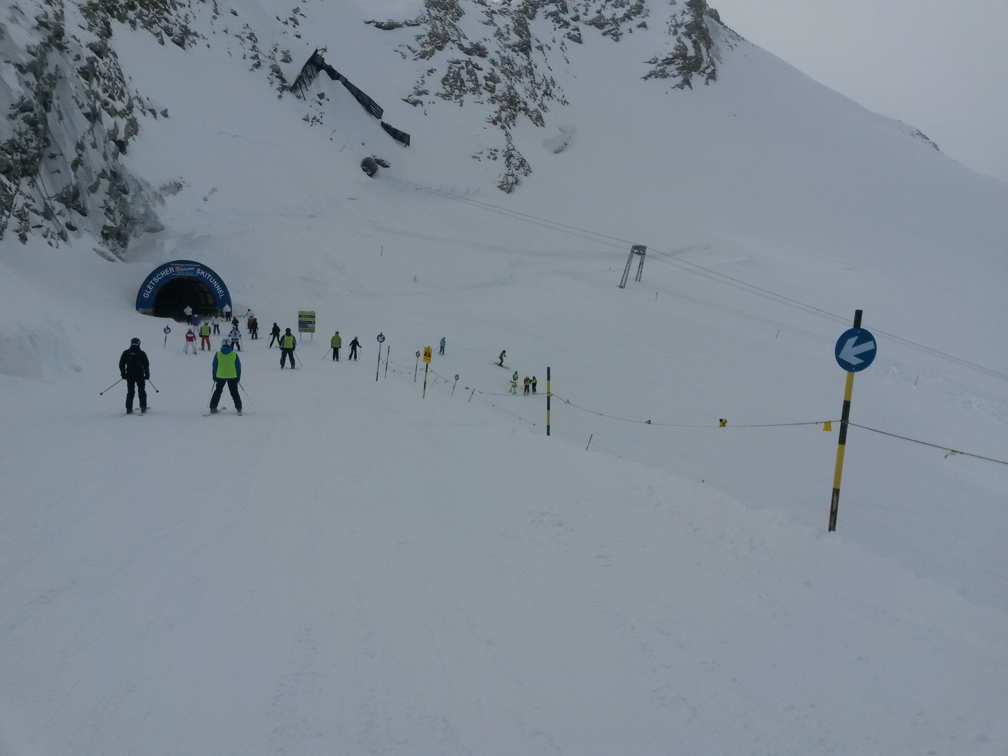 Sölden Gletschertunnel