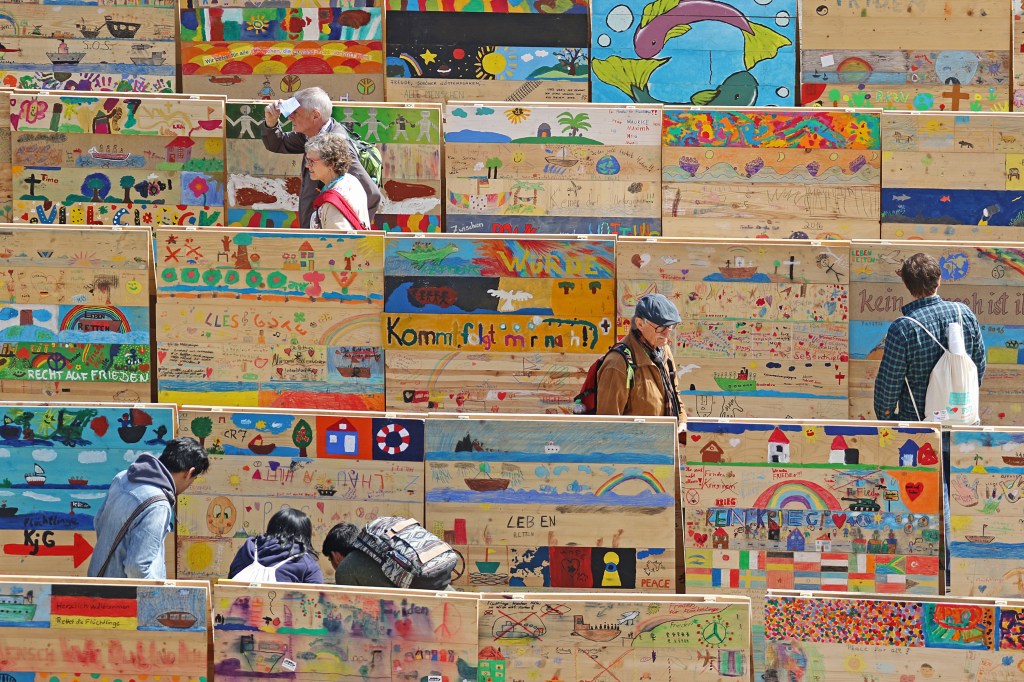 Auf der Suche nach Frieden: Familienmomente auf dem Katholikentag in&nbsp;Münster